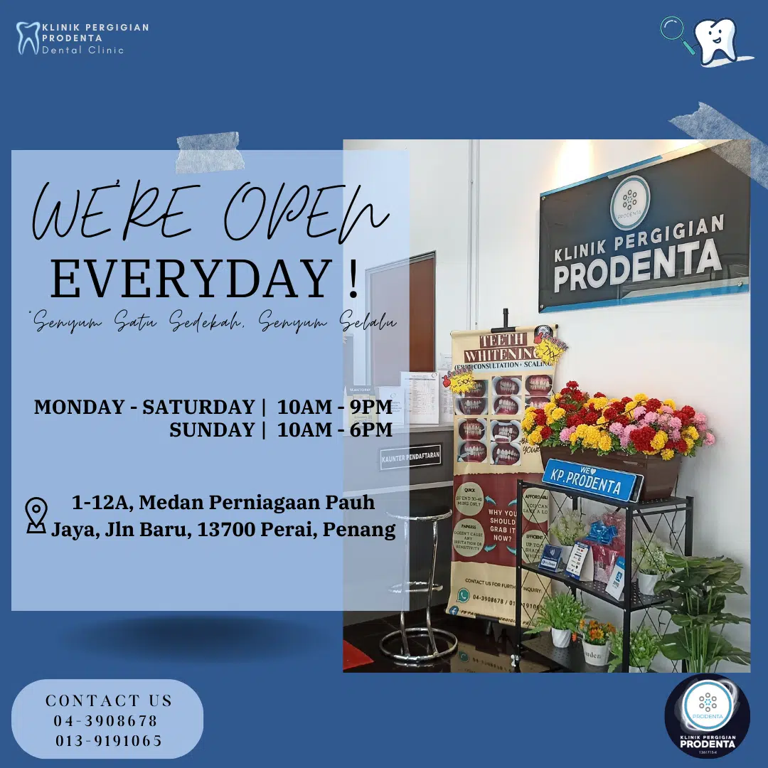 WE’RE OPEN